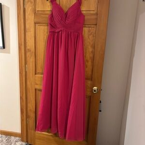 Chic Fuchsia Prom Dress